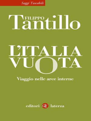 cover image of L'Italia vuota